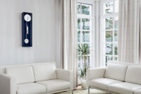 Pendulum clock dark blue 31-day movement - Hermle Model: 71006-V30761