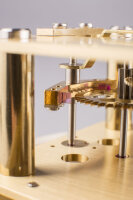 Pendulum clock dark blue 31-day movement - Hermle Model: 71006-V30761