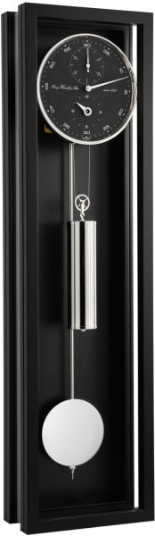 Pendulum clock black 31-day movement - Hermle Model: 71007-740761