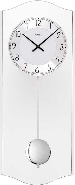 Modern pendulum clock aluminum number ring - AMS Model: 7478