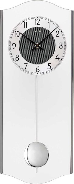 Modern pendulum clock aluminum number ring - AMS Model: 7480