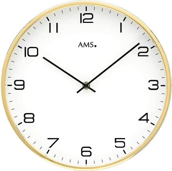 Modern wall clock 30 x 30 x 5 cm - AMS Model: 9657