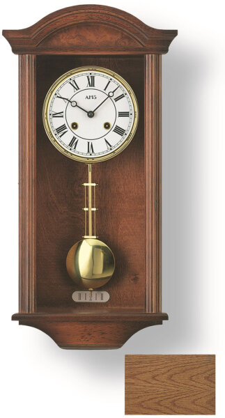 Pendulum clock round gong with 1/2 hour strike - AMS Model: 614/4