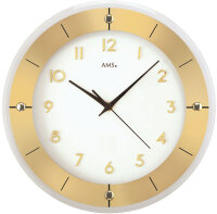 Modern wall clock diameter 31 cm - AMS Model: 9450