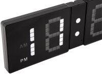 Wall clock LED with flip look - Karlsson Model: KA5602WH