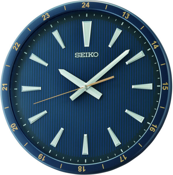 Modern wall clock case diameter: 35 cm - Seiko Model: QXA802L