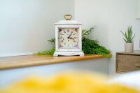 Mechanical table clock - vintage white - Hermle Model: 22915-V60340