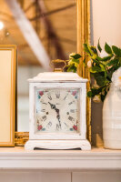 Mechanical table clock - vintage white - Hermle Model: 22915-V60340