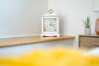 Mechanical table clock - vintage white - Hermle Model: 22915-V60340