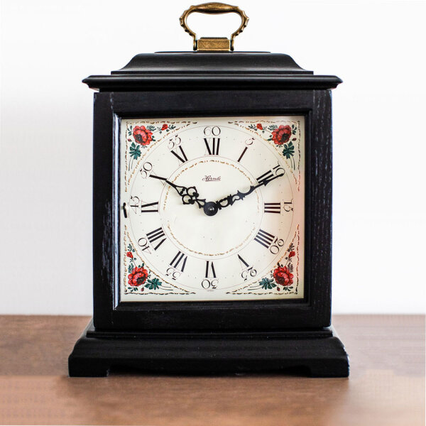 Quartz table clock - vintage black - Hermle Model: 22915-V82114