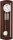 Pendulum clock mahogany 1/2 hour strike - Hermle Model: 70650-070058