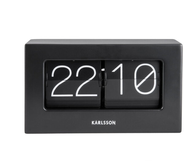 Modern wall/table clock - Karlsson Model: KA5620BK