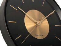 Modern wall clock - Karlsson Model: KA5918BK