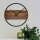 Waidzeit 33-WNW-04 Novum modern wall clock, made of genuine, local oak solid wood
