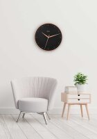 Modern wall clock with quartz movement - Hermle Model: 30918-V52100