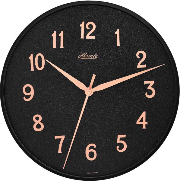 Modern wall clock with quartz movement - Hermle Model: 30923-742100