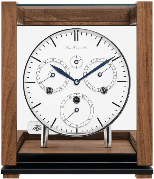 Table clock walnut 4/4 Westminster - Hermle Model: 23059-030352