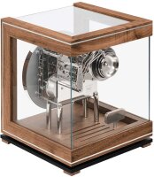 Table clock walnut 4/4 Westminster - Hermle Model: 23059-030352