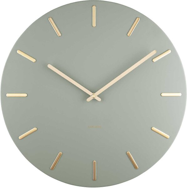 Modern wall clock jungle green - Karlsson Model: KA5716DG