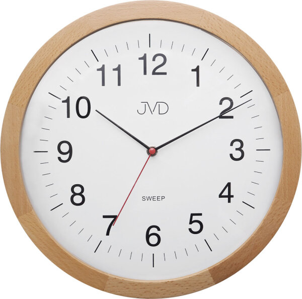 Wall clock with wooden case - JVD Model: NS22009/68