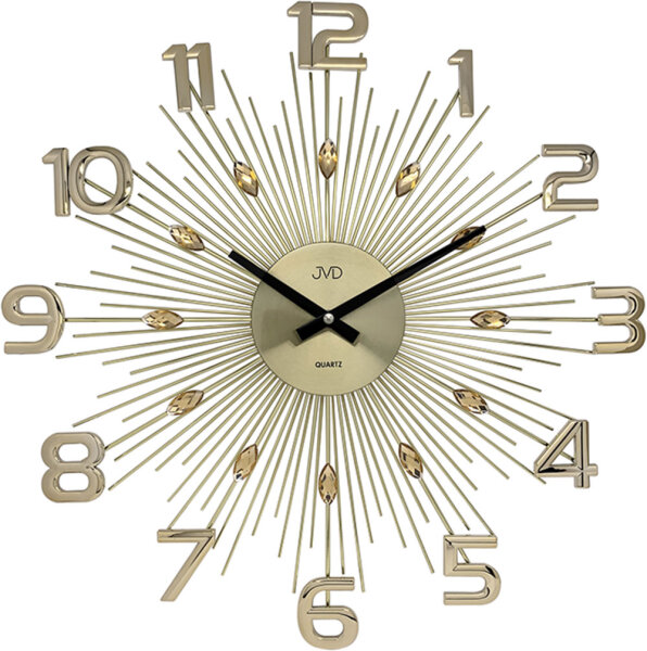 Wall clock gold-colored - JVD Model: HT108.2