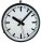 Radio-controlled wall clock - Series: Analog Outdoor Clocks - GER-Technik Model: RAU-Funk-60-S