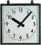 Radio-controlled wall clock - Series: Analog Outdoor Clocks - GER-Technik Model: QAU-Funk-60-A