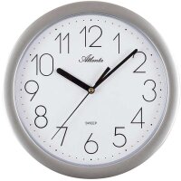 Set modern wall clock case diameter: 17 cm - Atlanta Model: 4502