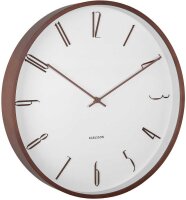 Modern wall clock white - Karlsson Model: KA6014WH