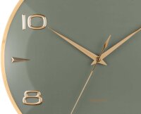 Modern wall clock green - Karlsson Model: KA6017GR