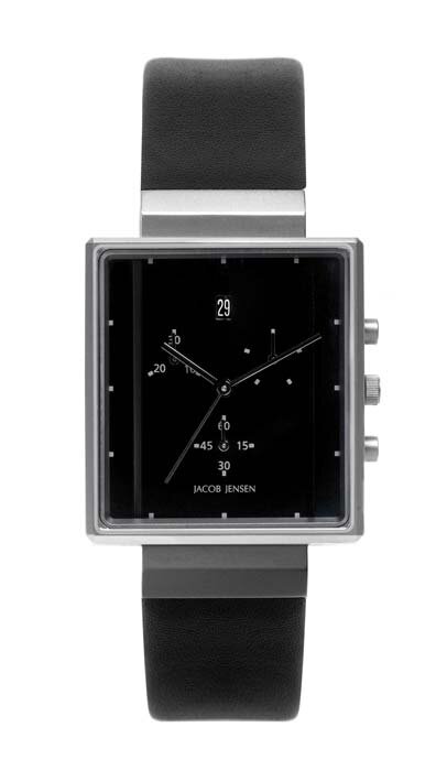 Men's watch Series: Rectangular series Jacob Jensen Model: 805