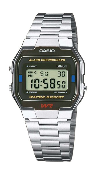 Womens and mens watch - Series: Collection - Casio Model: A163WA-1QES