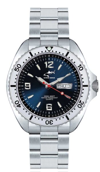 Mens divers watch - Series: Chris Benz One Man - Chris Benz Model: 200M