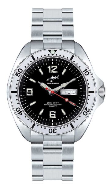 Mens divers watch - Series: Chris Benz One Man - Chris Benz Model: 200M