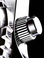 Mens divers watch - Series: Depthmeter Chronograph 300M - Chris Benz Model: CB-C300-G-KBS