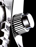 Mens divers watch - Series: Depthmeter Chronograph 300M - Chris Benz Model: CB-C300-G-MB