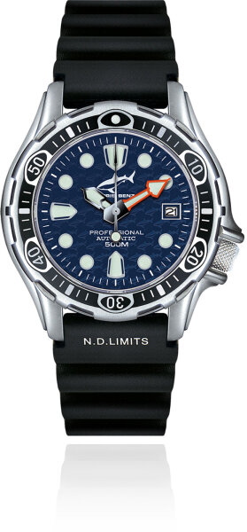 Mens divers watch - Series: Chris Benz Deep 500M Automatic - Chris Benz Model: CB-500A-B-KBS