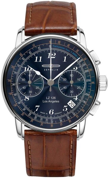Mens chronograph - Series: LZ126 Los Angeles - Zeppelin Model: 7614-3