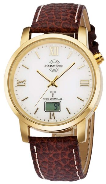 Mens radio-controlled wristwatch - Master Time Model: MTGA-10298-13L