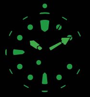 Mens divers watch automatic watch - Series: Deep 500M Automatic - Chris Benz Model: CB-500A-S-NBS