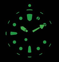 Mens divers watch automatic watch - Series: Deep 500M Automatic - Chris Benz Model: CB-500A-O-NBS