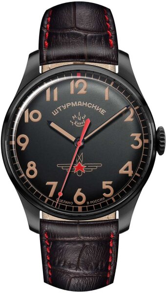 Mens Titanium Watch with Hand-Winding - Series: Retro Gagarin Titanium - Sturmanskie Model: 2609-3714129