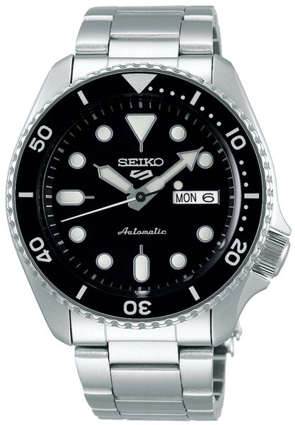 Mens Automatic Watch, Date, Day - Seiko Sports Model: SRPD55K1