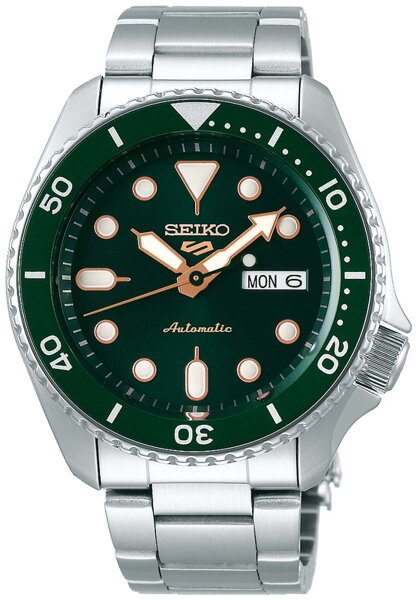 Mens Automatic Watch, Date - Seiko Sports Model: SRPD63K1