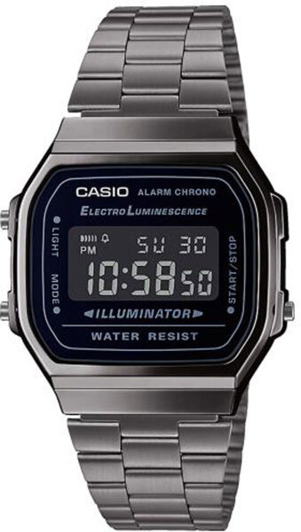 Mens and Womens Watch - Series: Casio Vintage - Casio Model: A168WEGG-1BEF
