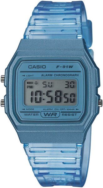 Mens and Womens Watch - Series: Collection - Casio Model: F-91WS-2EF