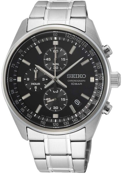 Mens Chronograph Watch - Seiko Model: SSB379P1