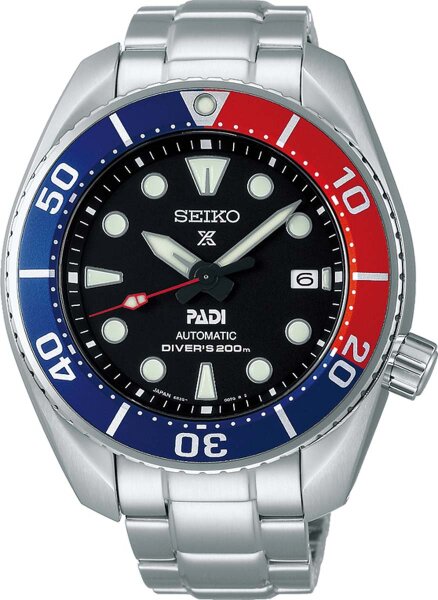 Mens Watch - Silver Stainless Steel Case - Seiko Model: SPB181J1