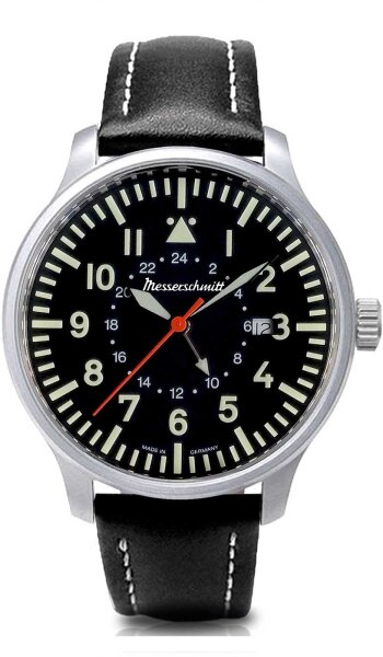 Messerschmitt ME-3H84GMT gents - Aviator Watches - Quartz Watches