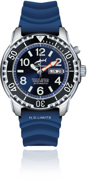 Chris Benz CB-1000A-B-KBB gents - Divers Watches - Outdoor Watches - Serie: Deep